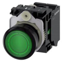 Siemens Dig Industr. Drucktaster 1S, 24VAC/DC 3SU1102-0AB40-3BA0