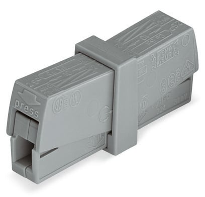 WAGO GmbH &amp; Co. KG Serviceklemme 0,5-2,5mmq grau 224-201