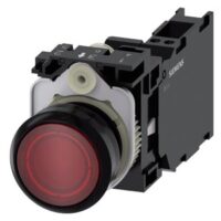 Siemens Dig Industr. Drucktaster 1S+1Ö, 24VAC/DC 3SU1102-0AB20-3FA0