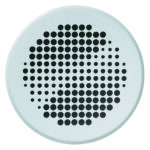 VAILLANT Design Abdeckblende rund Durchmesser 125 mm Wave weiß