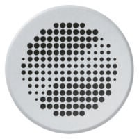 VAILLANT Design Abdeckblende rund Durchmesser 125 mm Wave weiß