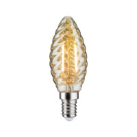 PAULMANN LED-Kerzenlampe E14 2,6W 2500K 287.08 go 260lm F kl AC Ø35x98mm