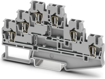 Phoenix Contact Zugfederklemme Dreistock grau ST 2,5-3L