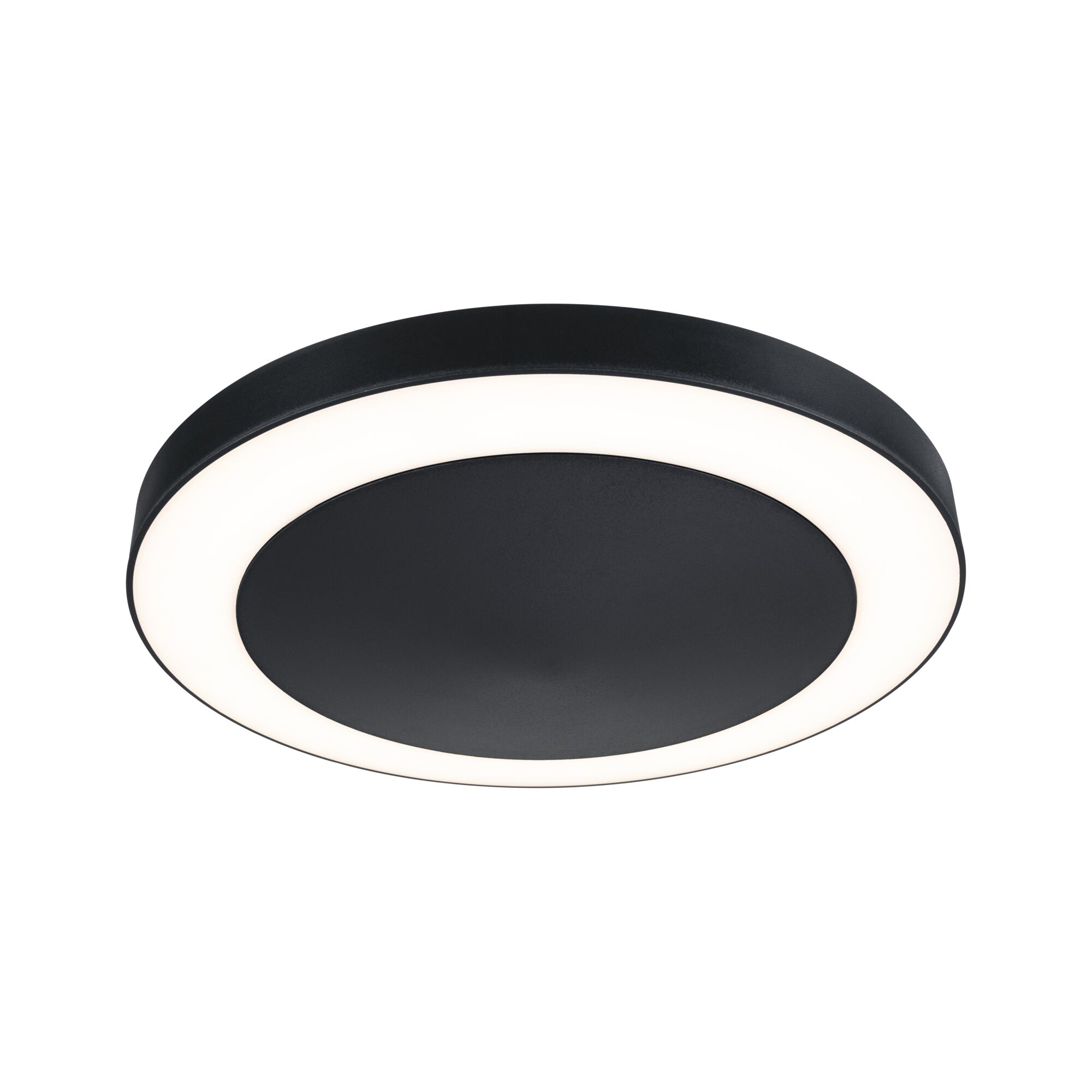 Paulmann PAULMANN LED-Deckenanbauleuchte 15W anthrazit Circula 945.26 3000K 880lm Konverter