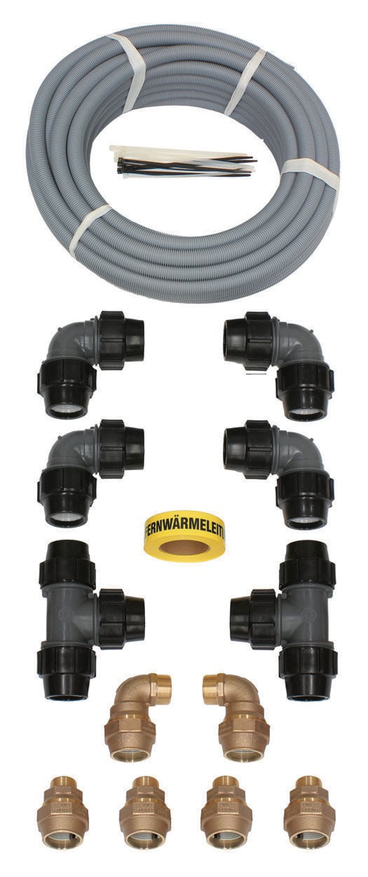 Installationsset für flexoTHERM 15/19kW mit 2x aroCOLLECT 50mm