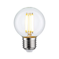 PAULMANN LED-Kugellampe FM E27 G60 7W weiß 289.88 2700K 806lm E kl dimmbar AC Ø60x87mm