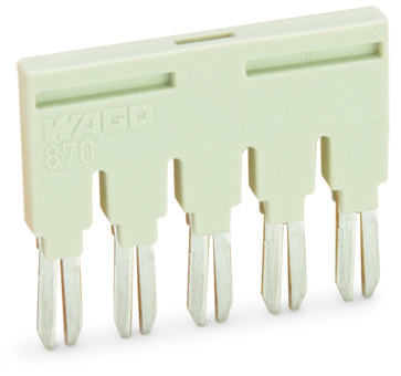 WAGO GmbH &amp; Co. KG Kammbrücker 5-fach, lgr 870-405