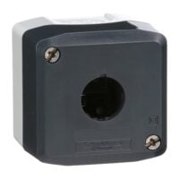 Schneider Electric Leergehäuse 1Stelle RAL 7035/7016 XALD01