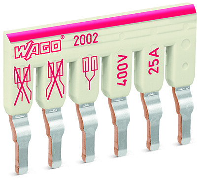 WAGO GmbH &amp; Co. KG Schachtelbrücker lgr. 6-fach, isoliert 2002-476