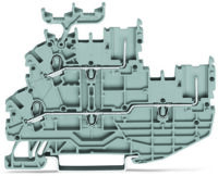 WAGO GmbH & Co. KG Doppelstock-Basisklemme L/L 1-Leiter/1-Pin 2020-2231