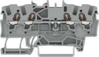 WAGO GmbH & Co. KG Durchgangsklemme 4-Leiter, TS 35 2001-1401