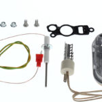 BOSCH Ersatzteil TTNR: 7736700318 Glühzünder/Elektrode Set komplett 15-45kW