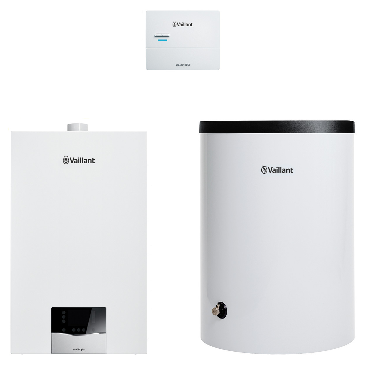 VAILLANT Paket 1.661/2 ecoTEC plus VC 20CS/1-5, VRC 710, VIH R 120/6B