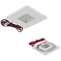 EVN Lichttechnik LED Wandeinbauleuchte 12V 0,6W 3000K LQ 4602 W