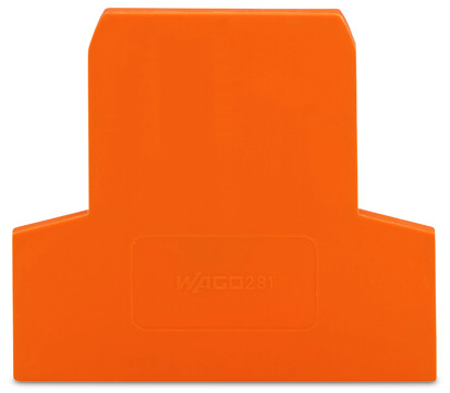 WAGO GmbH &amp; Co. KG Abschlußplatte 2,5mm orange 281-309
