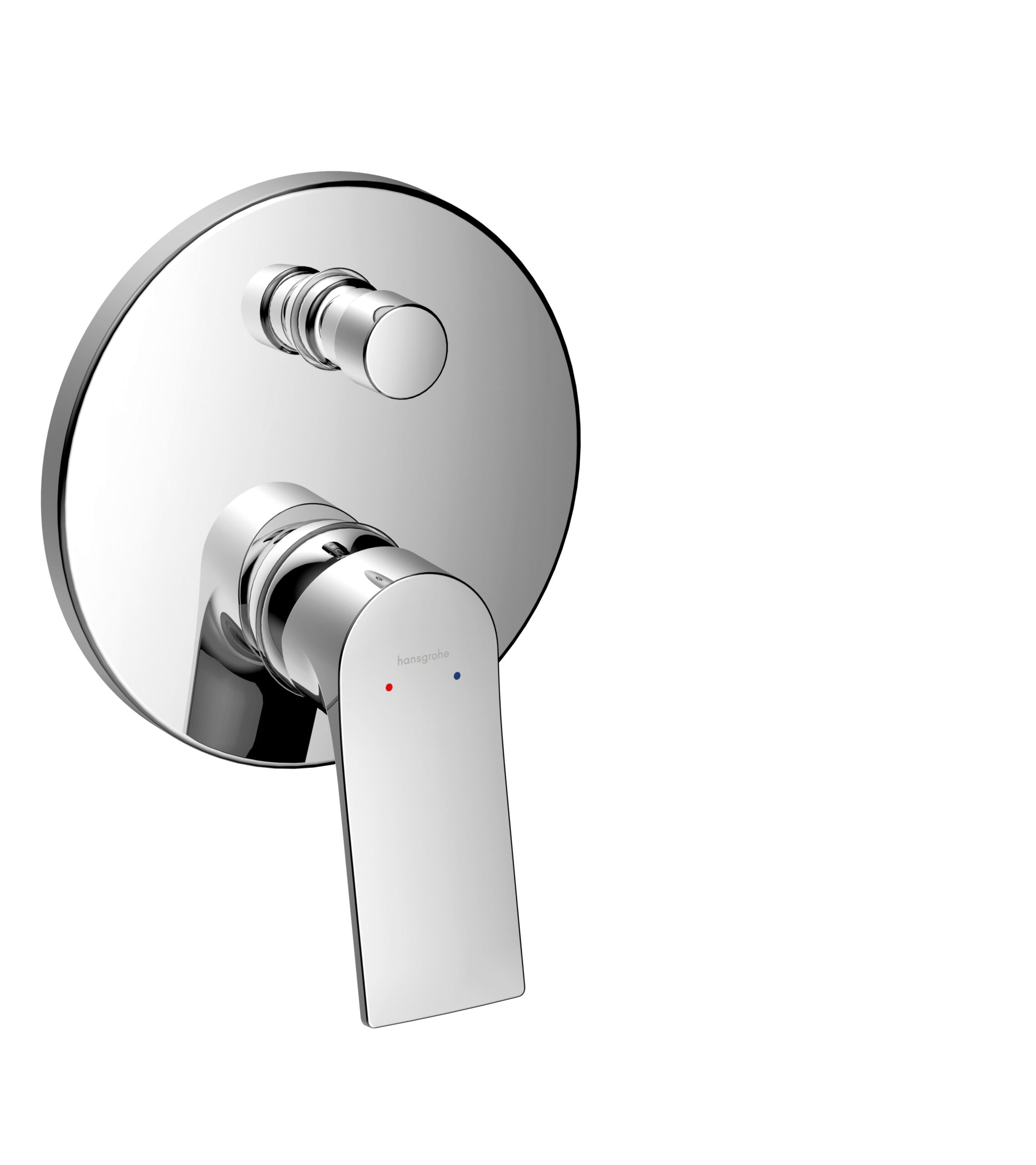 HANSGROHE Wannenmischer Unterputz Zebris mit Sicherungskombination chrom