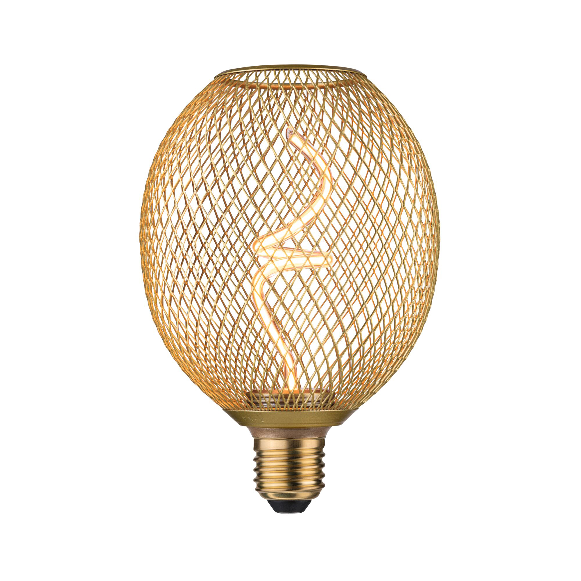 Paulmann PAULMANN LED-Kugellampe E27 4W 1800K go 292.59 180lm dimmbar 360° AC Ø110x160mm