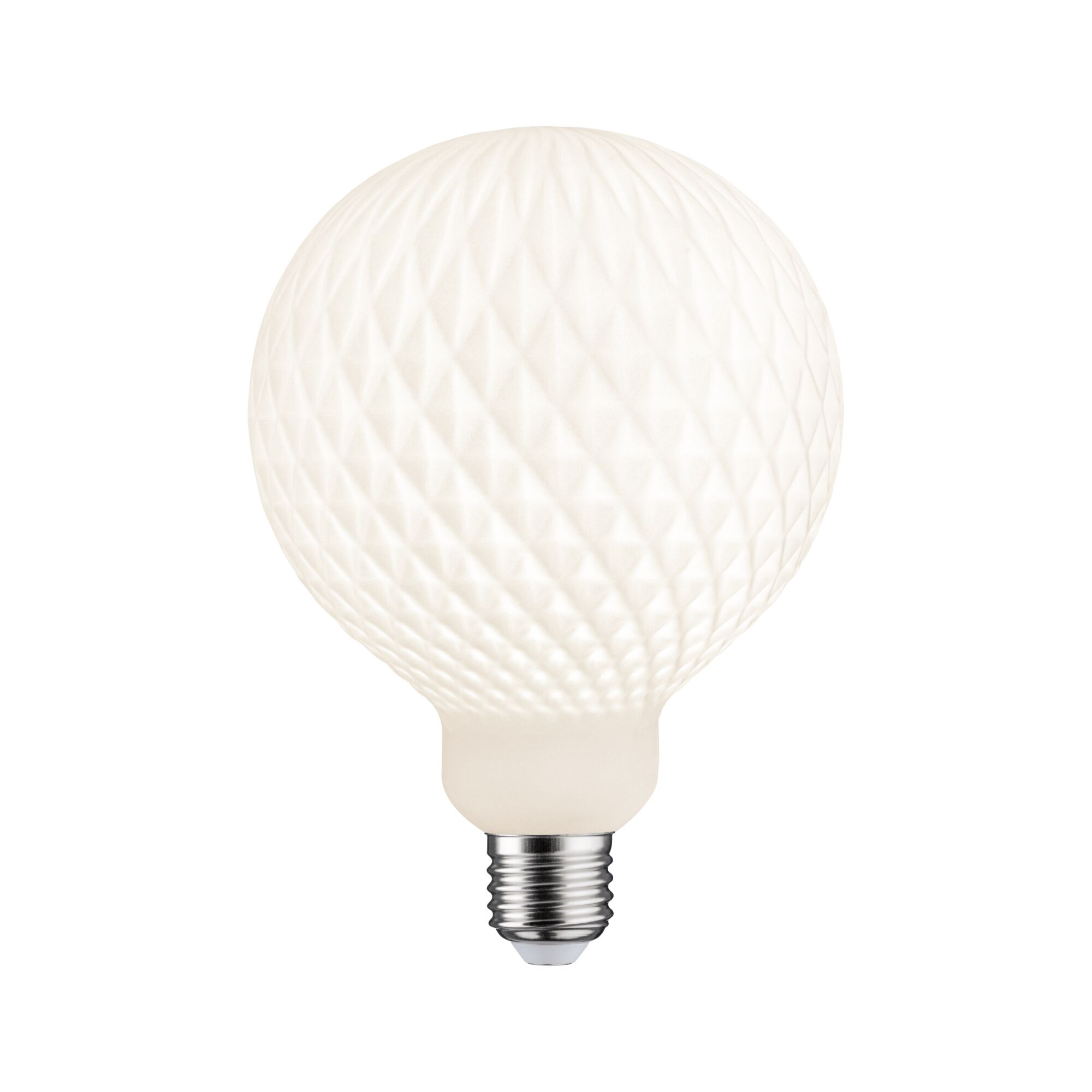 Paulmann PAULMANN LED-Kugellampe E27 G125 4,3W weiß 290.77 3000K 400lm F mattiert dimmbar AC