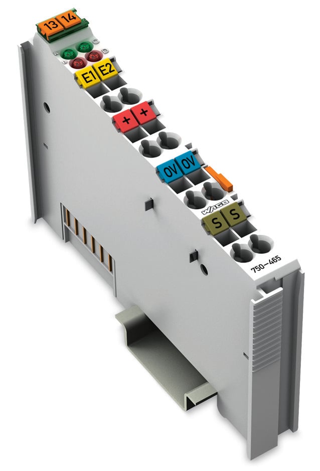 WAGO GmbH &amp; Co. KG Analog Eingangsklemme 2-Kanal 0-20mA Singl 750-465
