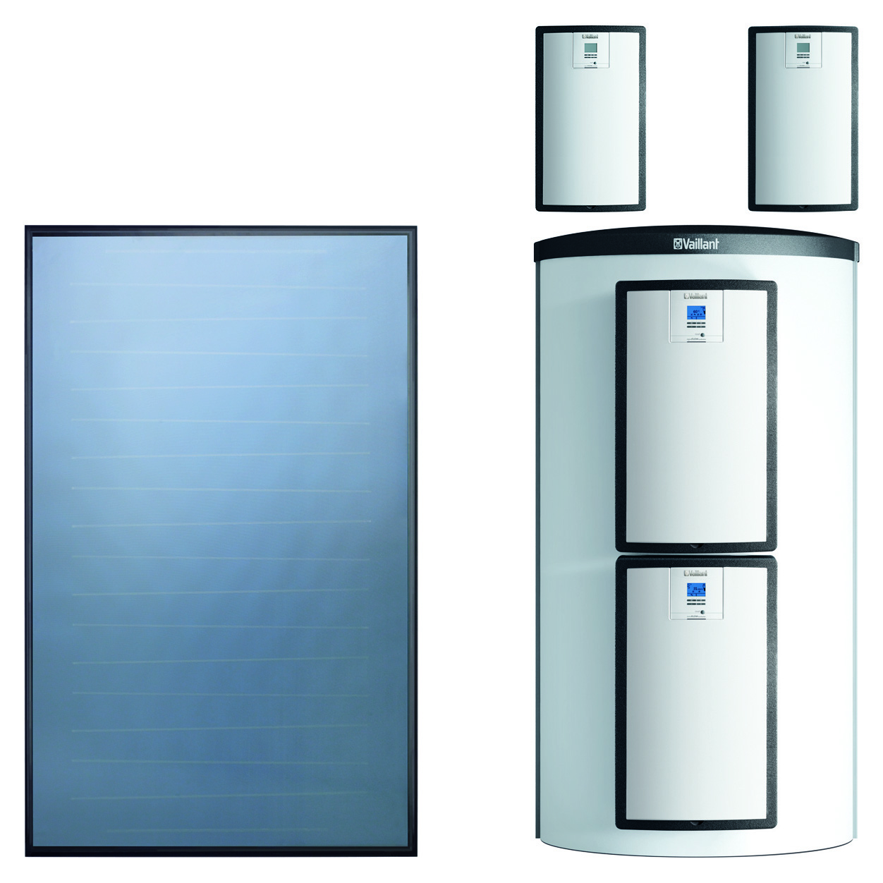 VAILLANT Solar Paket SHU 9.446/5 6 x VFK 145 V, VPS 1000/3
