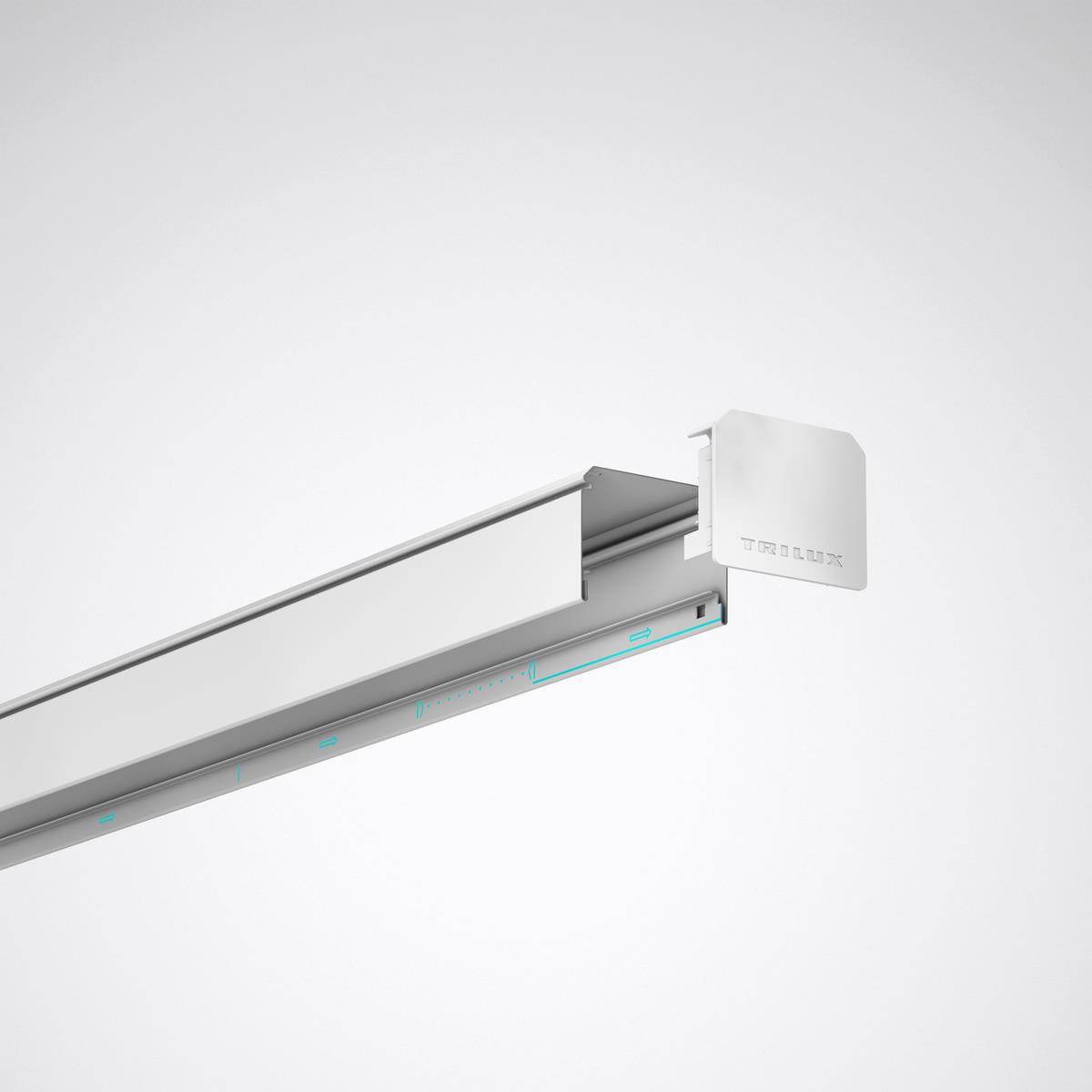Trilux Kopfstück weiß 078 Ks 01
