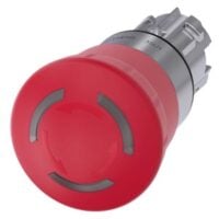 Siemens Dig Industr. Not-Halt-Pilzdrucktaster rot,22mm, beleuchtet 3SU1051-1HB20-0AA0