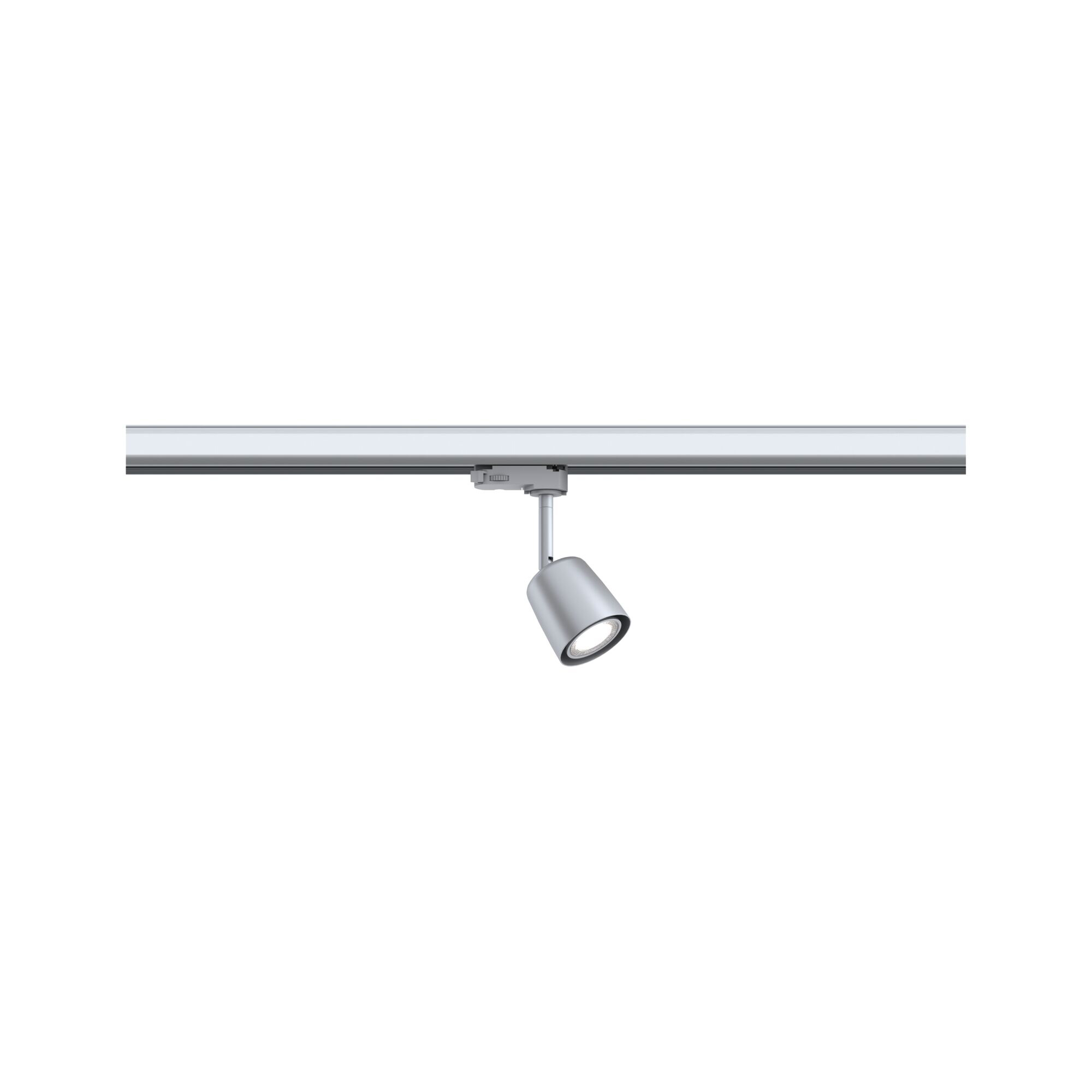 Paulmann PAULMANN LED-Schienenstrahler 10W 1LED Cover 955.30 si GU10 si matt Aluminium IP20 3Ph