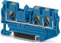 Phoenix Contact Durchgangsreihenklemme 0,2-6qmm, blau PT 4-TWIN BU