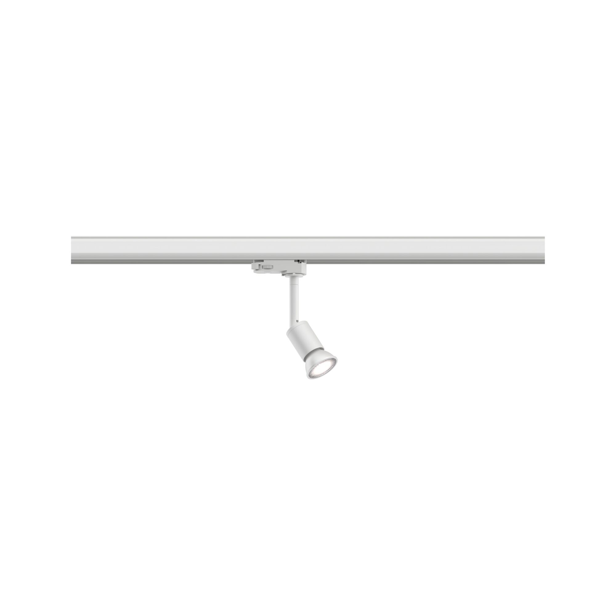 Paulmann PAULMANN LED-Schienenstrahler 10W 1LED Purell 955.28 weiß GU10 weiß matt Aluminium IP20