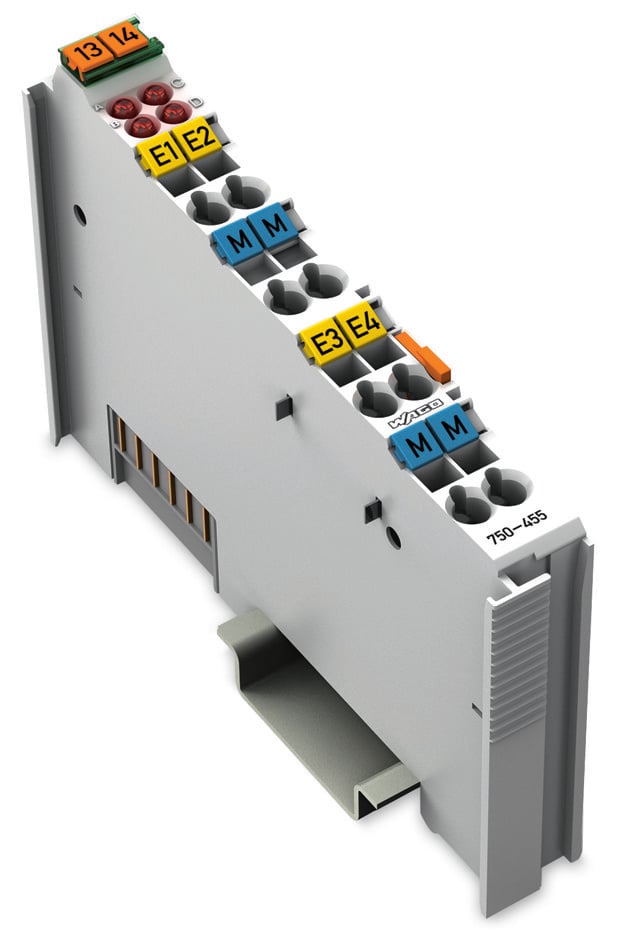 WAGO GmbH &amp; Co. KG Busklemme 4AI 4-20mA S.E. 750-455