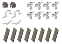 VAILLANT Set Basis weitere Reihe /3 Flachdachsystem, O/W 10 Grad für 2 Module