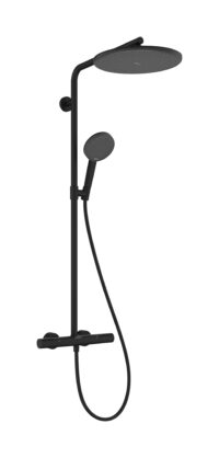 HANSGROHE Showerpipe Raindance Alive S P 300 1jet EcoSmart mit Thermostat schwarz