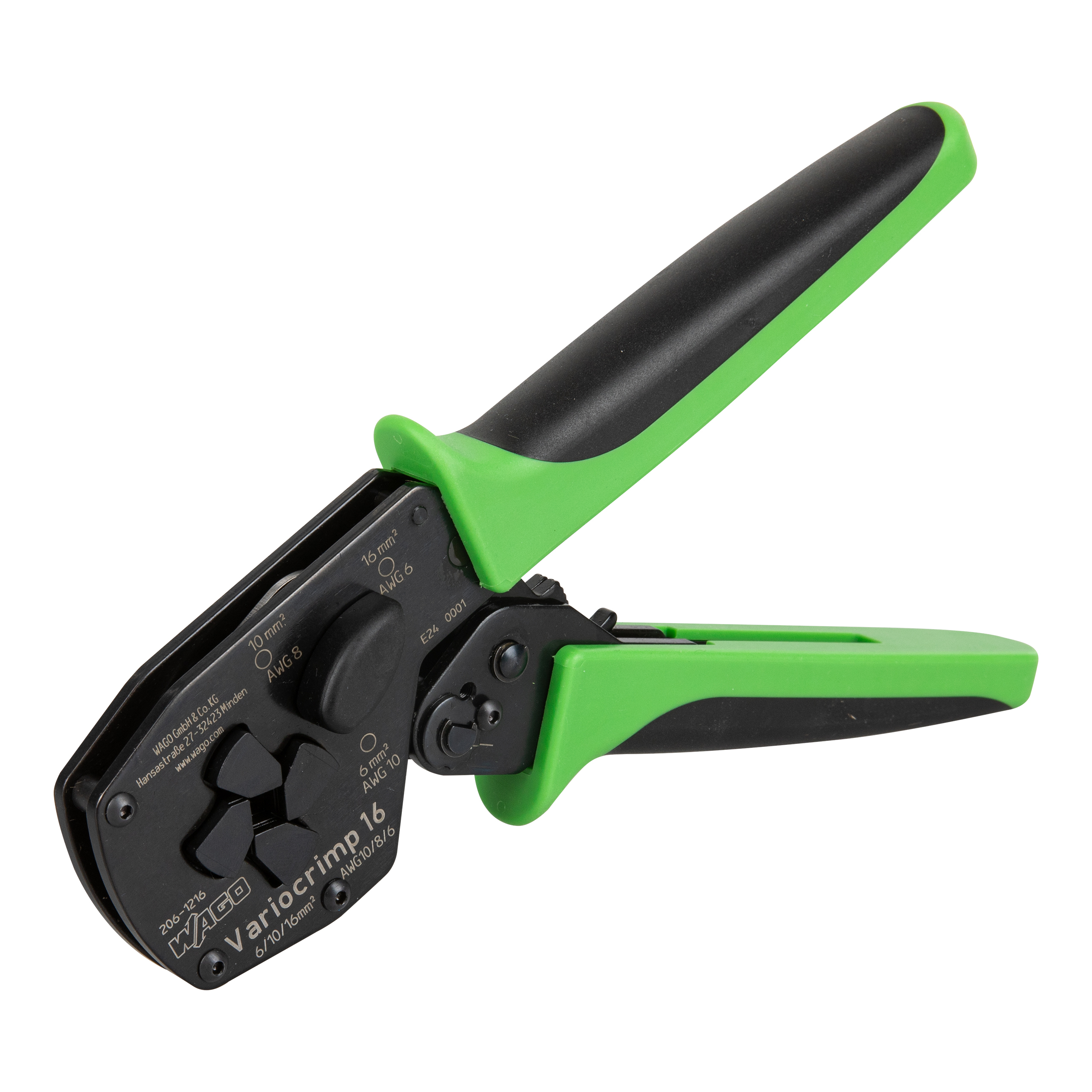 WAGO GmbH & Co. KG Crimp-Zange Variocrimp 16 6/10/16qmm 206-1216