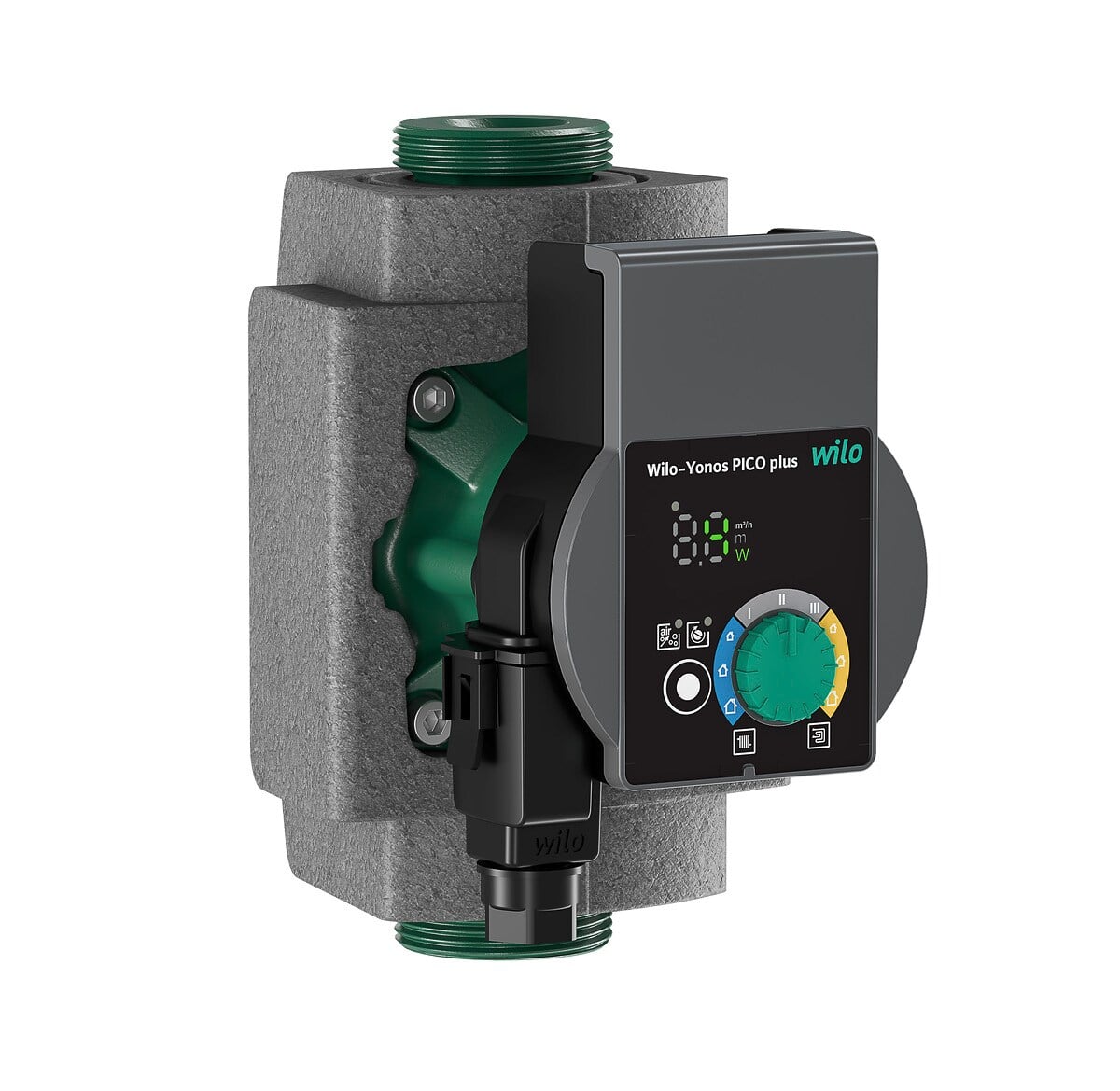 WILO Nassläufer-Hocheffizienzpumpe Yonos PICO plus 25/1-6-130, G11/2, 30W