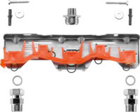 BOSCH Installationszubehör IW-MV-1 Montageanschlussplatte Erdgas