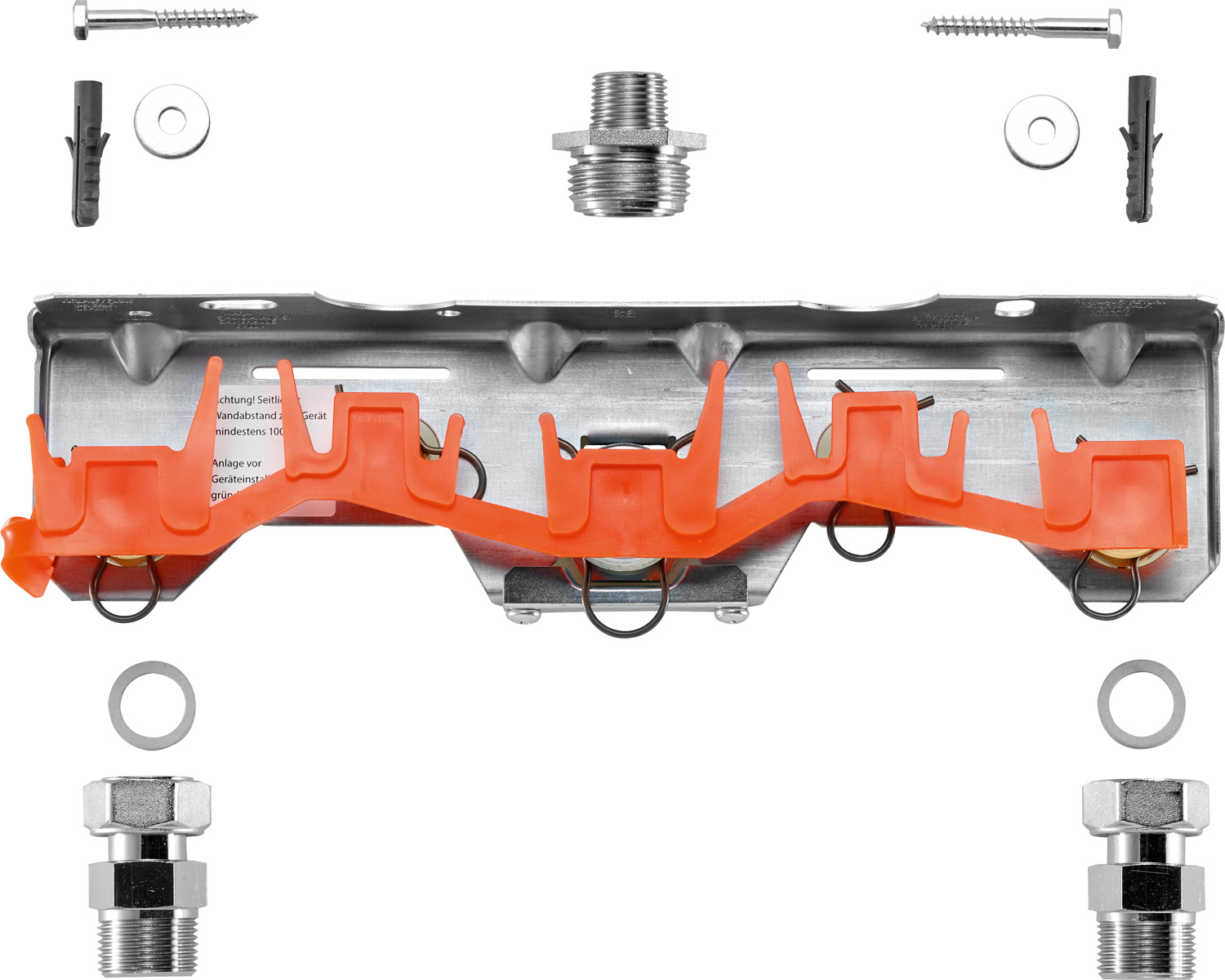 BOSCH Installationszubehör IW-MV-1 Montageanschlussplatte Erdgas