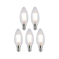 PAULMANN LED-Kerzenlampe FM E14 B35 4,8W 290.96 4000K weiß 470lm F mattiert AC