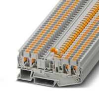 Phoenix Contact Durchgangsreihenklemme 0,14-4qmm, 5,2mm, grau PT 2,5-QUATTRO-MT