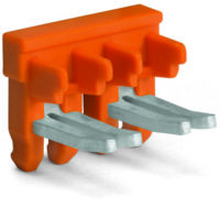 WAGO GmbH & Co. KG Kurzschlussbrücker isoliert 2-f. orange 2007-8442