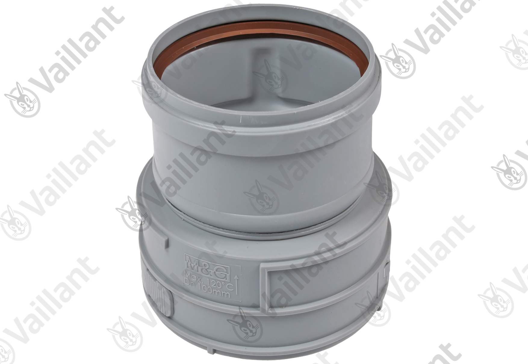 Vaillant Anschlussstück, mit Muffe, DN 100 Vaillant-Nr. 0020018331