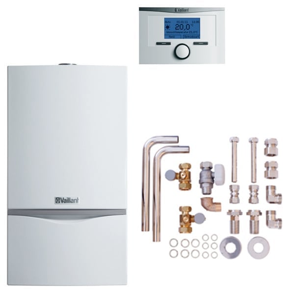 VAILLANT Paket 6.221 atmoTEC exclusive VC 104/4-7A LL, calorMATIC 350, Zubehör