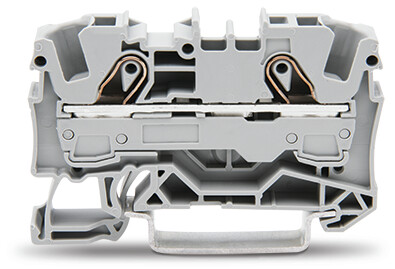 WAGO GmbH &amp; Co. KG Durchgangsklemme 0,5-6/10qmm grau, 2L 2006-1201