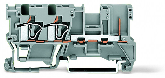 WAGO GmbH &amp; Co. KG 2L/1-Pin-Basisklemme grau 769-251