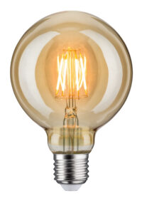 PAULMANN LED-Kugellampe FM E27 G95 6,5W 284.00 go 400lm kl AC Ø95x138mm