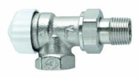 Thermostat-Ventilunterteil V-exact II umg. Flußricht., Axial, DN 15