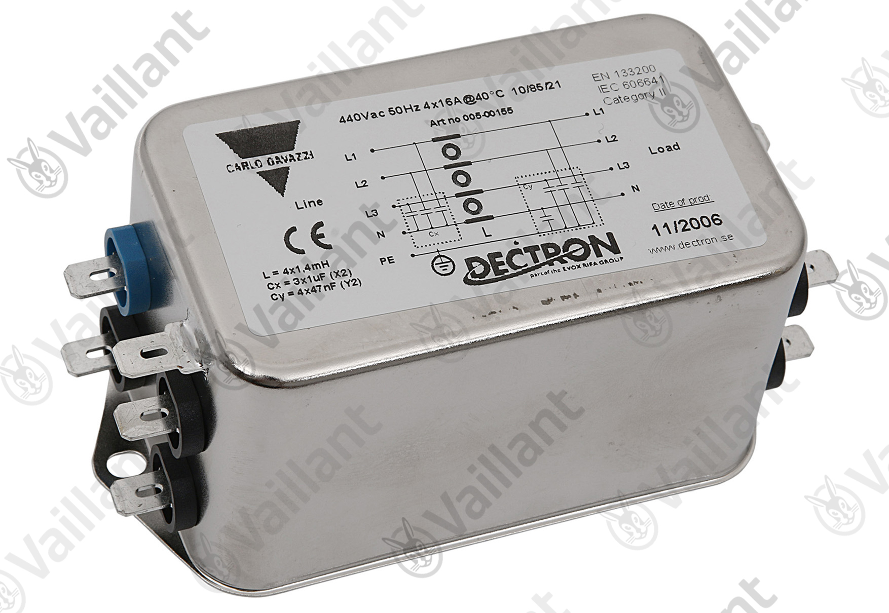 Filter, EMV Vaillant-Nr. 560698