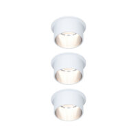 PAULMANN LED-Einbaustrahler 18W Konverter weiß Gil Coin 933.85 3LEDs 2700K weiß 470lm weiß