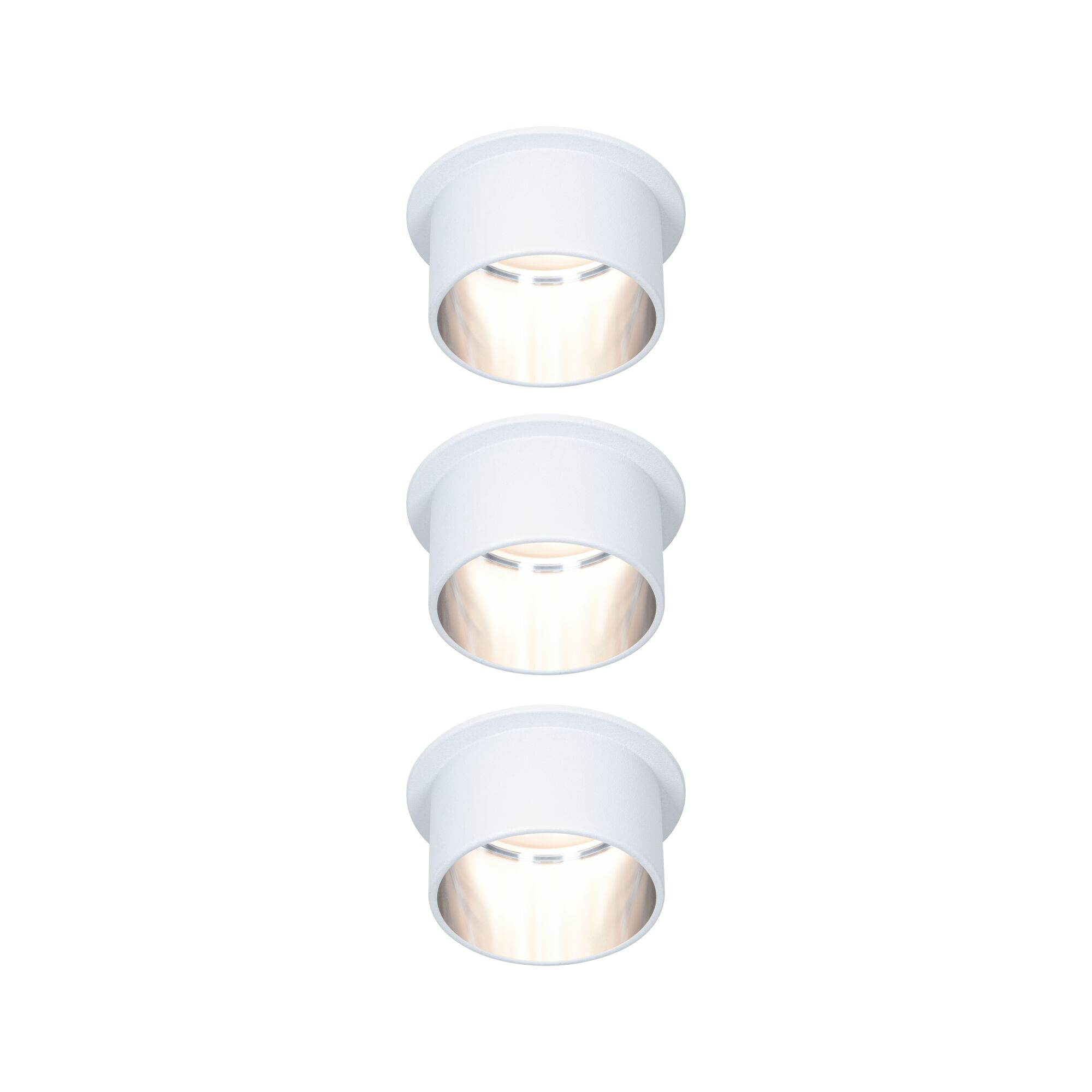 Paulmann PAULMANN LED-Einbaustrahler 18W Konverter weiß Gil Coin 933.85 3LEDs 2700K weiß 470lm weiß
