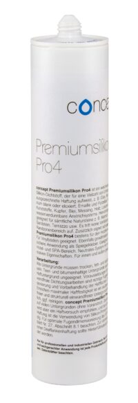 concept Premiumsilikon Pro4 310 ml SILBERGRAU