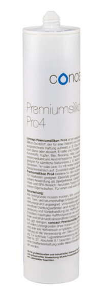 concept Premiumsilikon Pro4 310 ml WEISS
